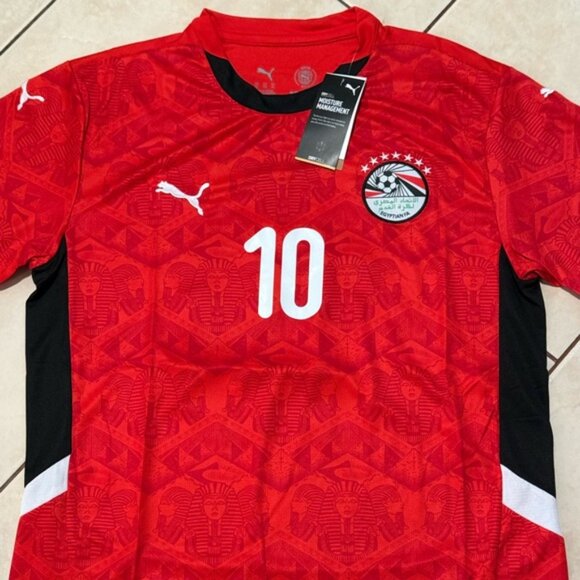 Egypt Egipto Mohamed Salah # 10 Jersey , Unisex - Picture 3 of 16